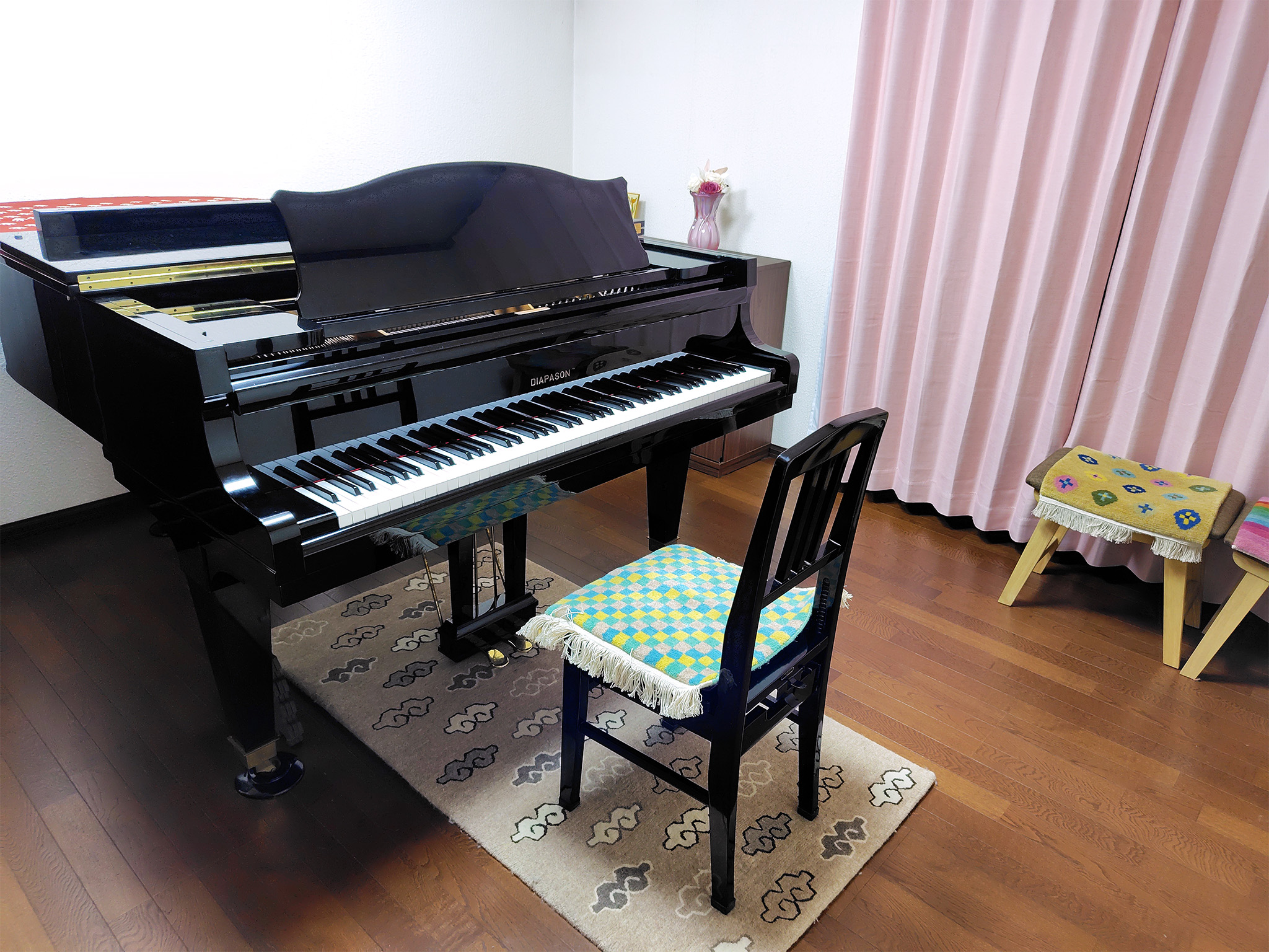 ピアノ教室の部屋